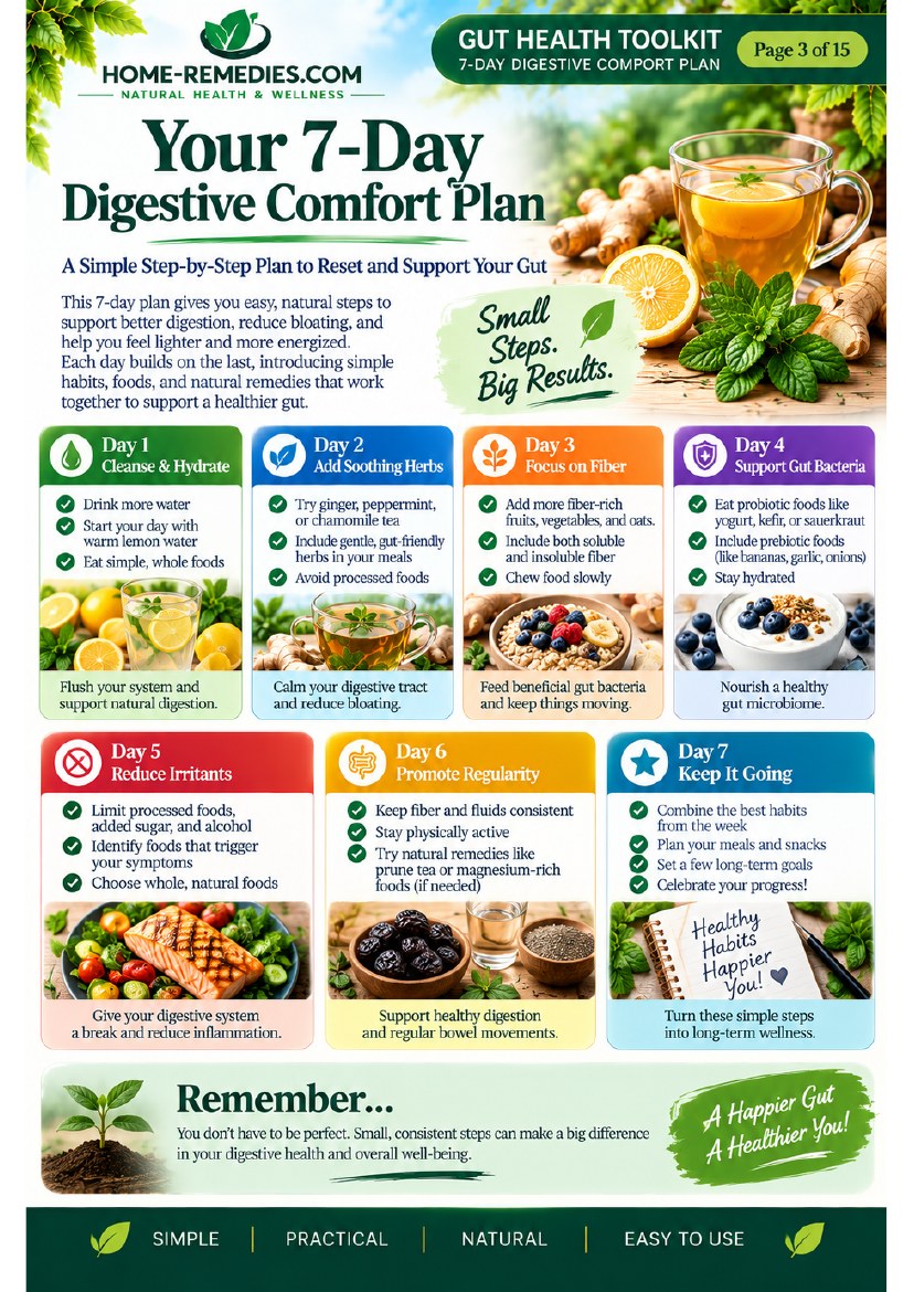 Preview of the 7-Day Digestive Comfort Plan