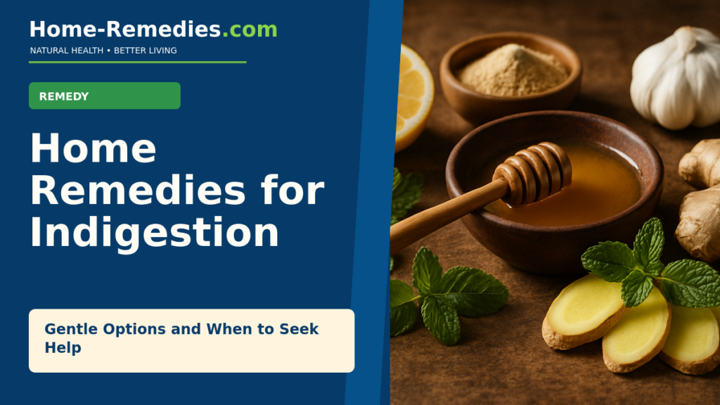 Home Remedies for Indigestion